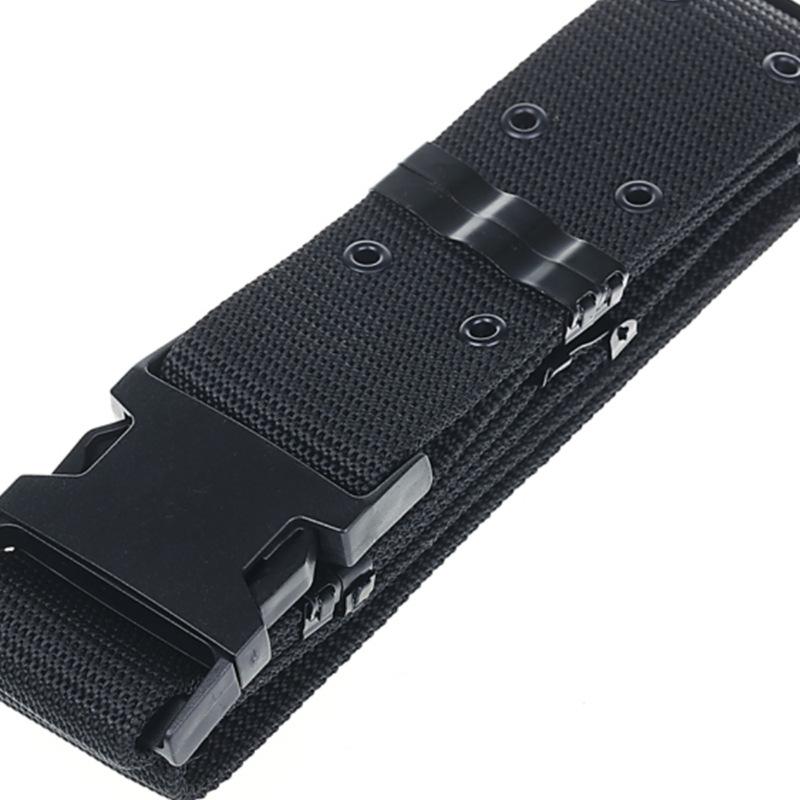 Тактический мужской холщовый пояс Blackhawk: Тренировки на открытом воздухе и повседневный военный стиль