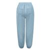 Women's High Waist Solid Color Casual Trousers Workout Sports Joggers Pants With Pockets