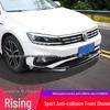 Полный комплект обвеса ABT для Volkswagen Lamando 19-21: Передний сплиттер, боковые накладки и диффузор