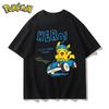 Cute Pikachu Pokémon Printed TShirt Unisex Summer Y2K Harajuku Style Loose Casual Short Sleeve Top for Street Wear