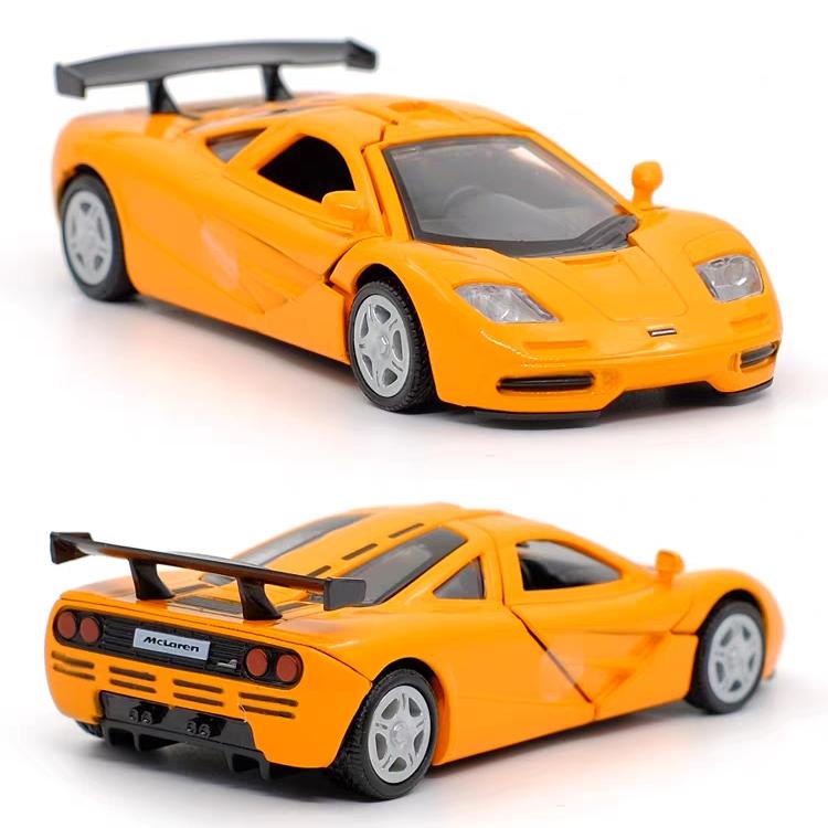 Ретро Классика 1993 McLaren F1 Supercar Match Version 5 дюймов Металлический Автомобиль Моделирование Литой И Игрушечный Автомобиль RMZ City 1:36 Подарки на День Рождения из сплава