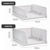 Folding Closet Organizers Storage Box Closet Stackable Storage Drawer Basket Wardrobe Collapsible Drawer Shelf Organizers