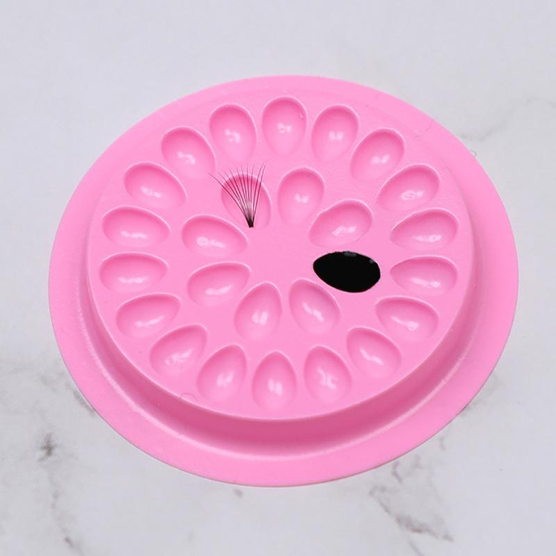 20 шт. держатель для клея для накладных ресниц пластиковый держатель для клея для ресниц поддон для наращивания ресниц подложки инструмент для наращивания ресниц салон