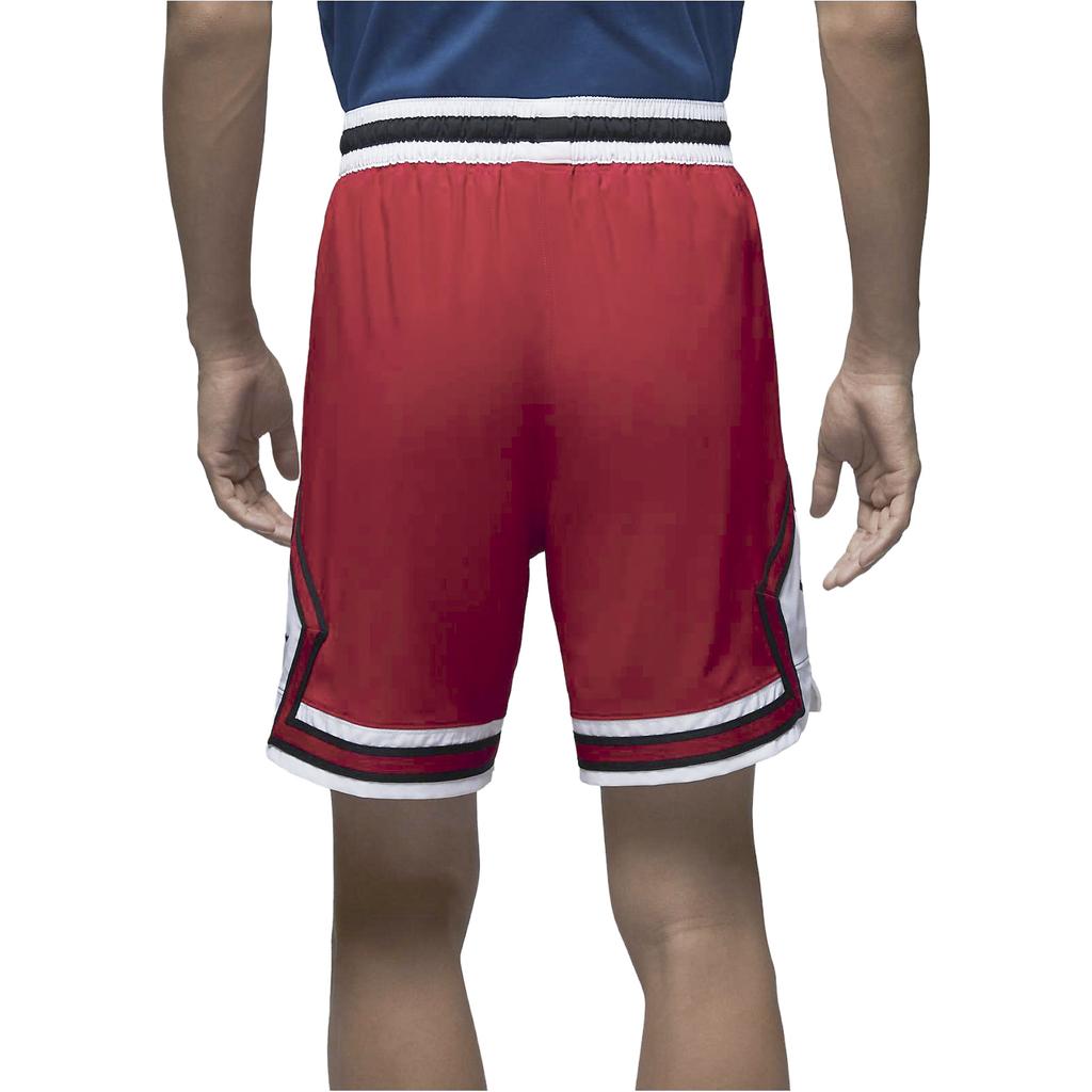 Jordan Dri-FIT Sport Logo Print Быстросохнущие тканые шорты для баскетбола и фитнеса Мужские шорты Красные FB7581-687