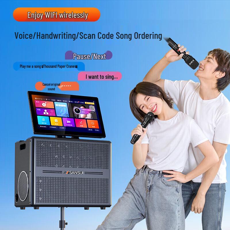 E86 Portable Karaoke Speaker System