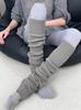 New 75Cm Ballet Elegant Elastic Warm Autumn And Winter Yoga Lengthened Knee Stacking Socks Socks Leg Cover