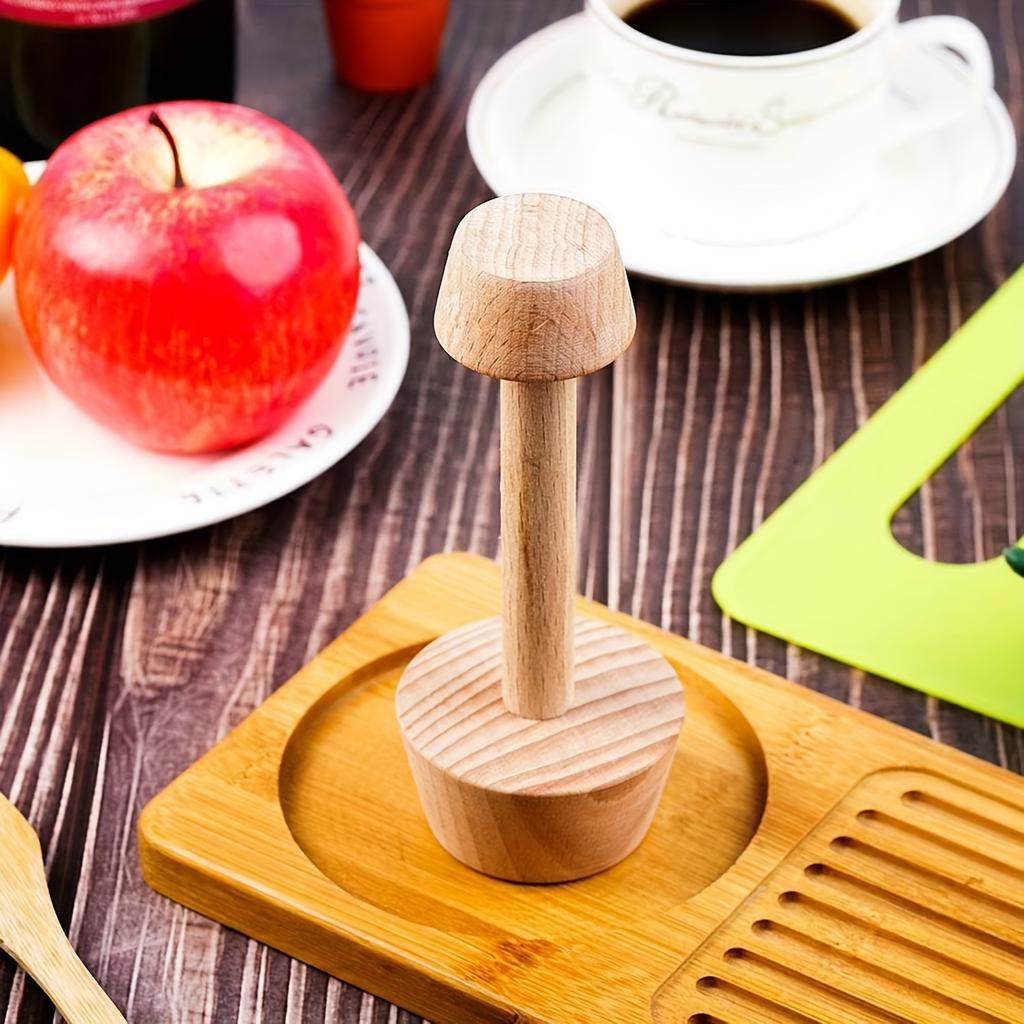 Двусторонняя деревянная форма для яичного тарта Премиум набор скалок Идеально подходит для пирогов, выпечки, нижней формы, оборудования для приготовления пищи