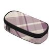 Pencil Case Zipper Closure Roomy Interior 300D Polyester with Mesh Pocket Removable Divider and Pen Slots for Daily School Use