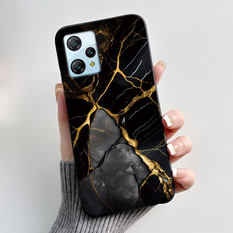 Для Blackview A53 Чехол Blackview A53 Pro Задняя крышка Роскошный Милый Любовь Кролик Забавный Черный ТПУ Мягкий Силикон Защитный Чехол для Телефона