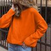 Fashion Winter Solid Knit Sweaters Women Casual Loose O Neck Long Sleeve Top Knitwear  Autumn Chic Lady Highstreet Pullover Tops