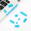 16 шт. Универсальные силиконовые заглушки от пыли для USB-портов ноутбуков, пылезащитные заглушки для USB-портов компьютера, водонепроницаемые чехлы