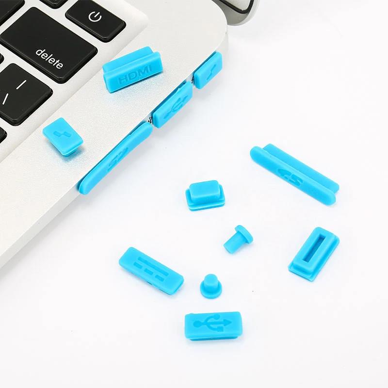 16 шт. Универсальные силиконовые заглушки от пыли для USB-портов ноутбуков, пылезащитные заглушки для USB-портов компьютера, водонепроницаемые чехлы