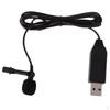 -на USB зажим-петличка Конденсаторный микрофон для ПК Интернет