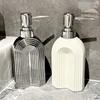 350ml Arched Shaped Soap Dispenser Refillable Shower Gel Bottles  Hotel
