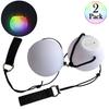 2 шт. светодиодные шарики Poi Balls 9 Mode 7 Color Light Poi Ball