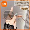 Xiaomi Фоточувствительные интеллектуальные очки с изменяющимся цветом и функцией защиты от синего света, большая оправа, женские очки для близорукости 9791