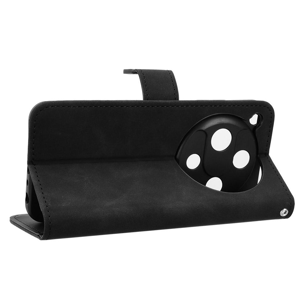 For ZTE nubia Focus 2 5G Leather Case Skin Feel Anti Drop Wallet Flip Phone Cover