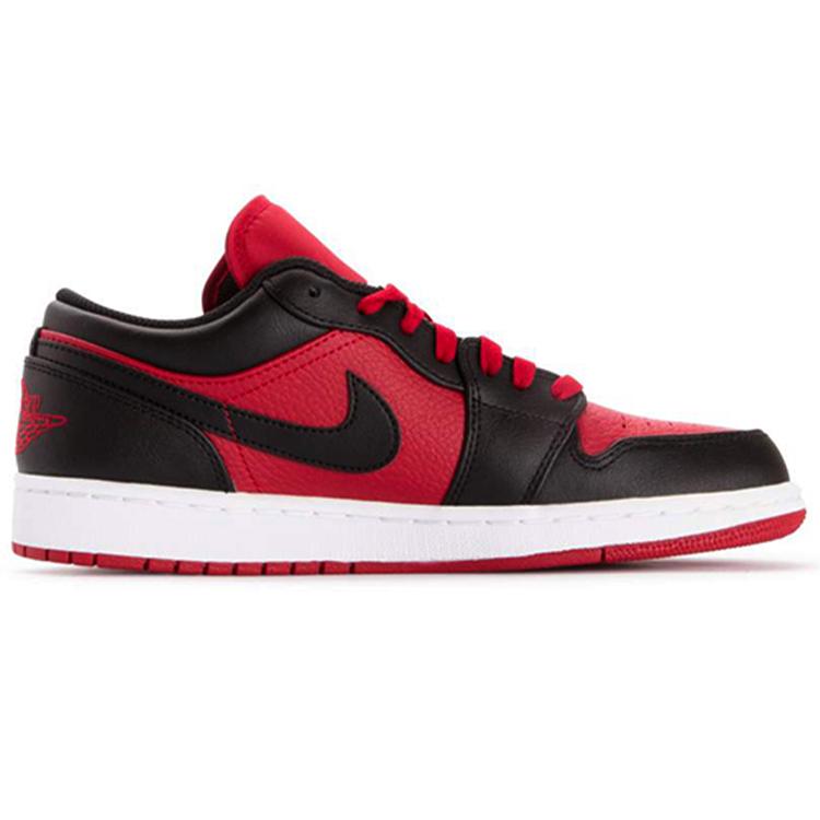 Jordan 1 Низкий Черный Gym Red 553558-610