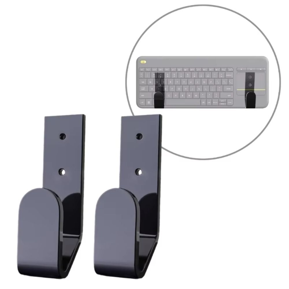 Storage Hook Wall-mounted Keyboard Rack Acrylic Keyboard Mouse Wall Clip Computer Keyboard