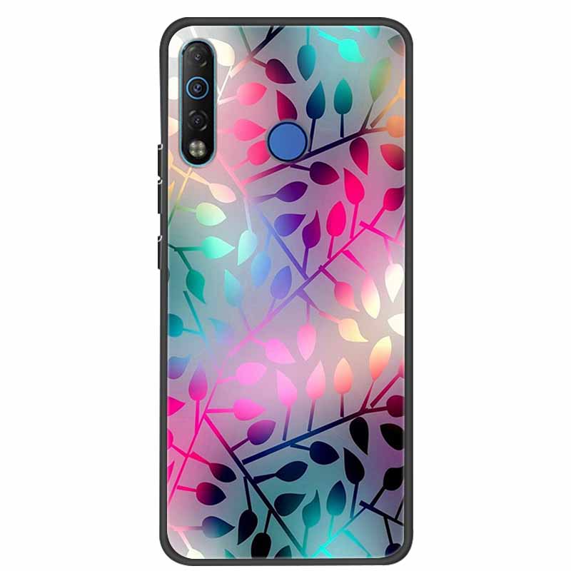 Чехол для TECNO Camon 12 Air Роскошный Силиконовый Мягкий Ударопрочный ТПУ Задняя Крышка для Tecno Camon 12 CC6 Чехол Camon12 Funda Любовь Coque