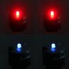 Leiasnow Gundam LED 2 красных и 2 для моделей RG Zaku RG и Haro Красный и 2 штуки, Синий, RG, II, GM, (2 Синий)