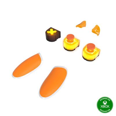 Thrustmaster eSwap X LED Orange Crystal Pack Модули для геймпада Xbox Series и eSwap X Pro Запасные с подсветкой Оранжевые Гарантия XS ПК, Контроллер,