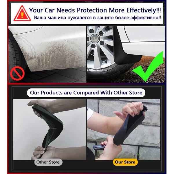 4 pcs Car Mud Flaps For Kia Sportage 2017 2018 QL Mudflaps Splash Guards Mud Flap Mudguards Fender Front Rear Accessories