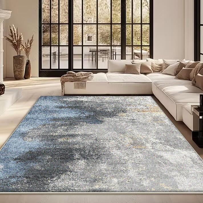 Современные ковры в стиле абстрактного искусства, украшение гостиной, ковер в стиле легкой роскоши, домашний коврик для пола под диван, моющийся, коврики для спальни и гардеробной, мягкие ковры