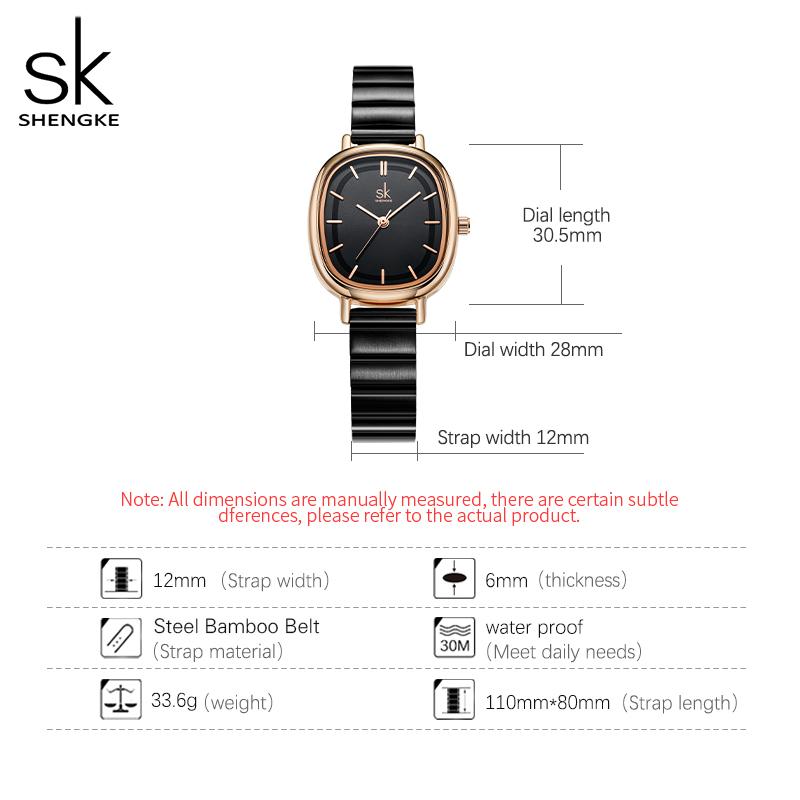 SHENGKE Relogio Feminino женские часы модные черные верхние роскошные женские кварцевые наручные часы элегантные женские часы SK новый дизайн