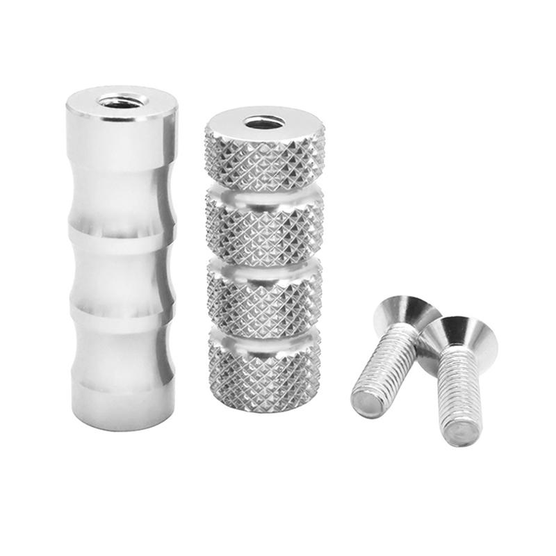 Подножки с ЧПУ подходят для мотоцикла с резьбой M6, рычаг переключения передач, тормозной рычаг для Aprilla BMW Honda Kawasaki Ducati Suzuki