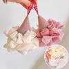 Bath Sponge Ice Cream Shape Exfoliating Loofah Body Scrubber Shower Cleaning Loofahs Bathroom Men Women Bathing Accessories
