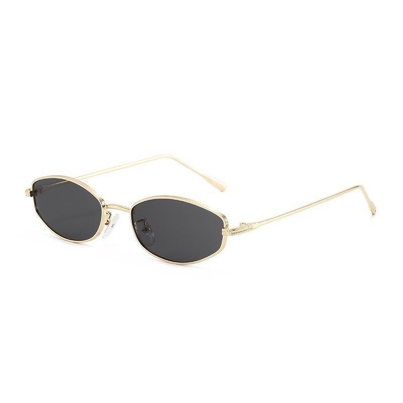 Geometric Cat Eye Sunglasses With Uv400 For Stylish Outdoor Activities And Festivals