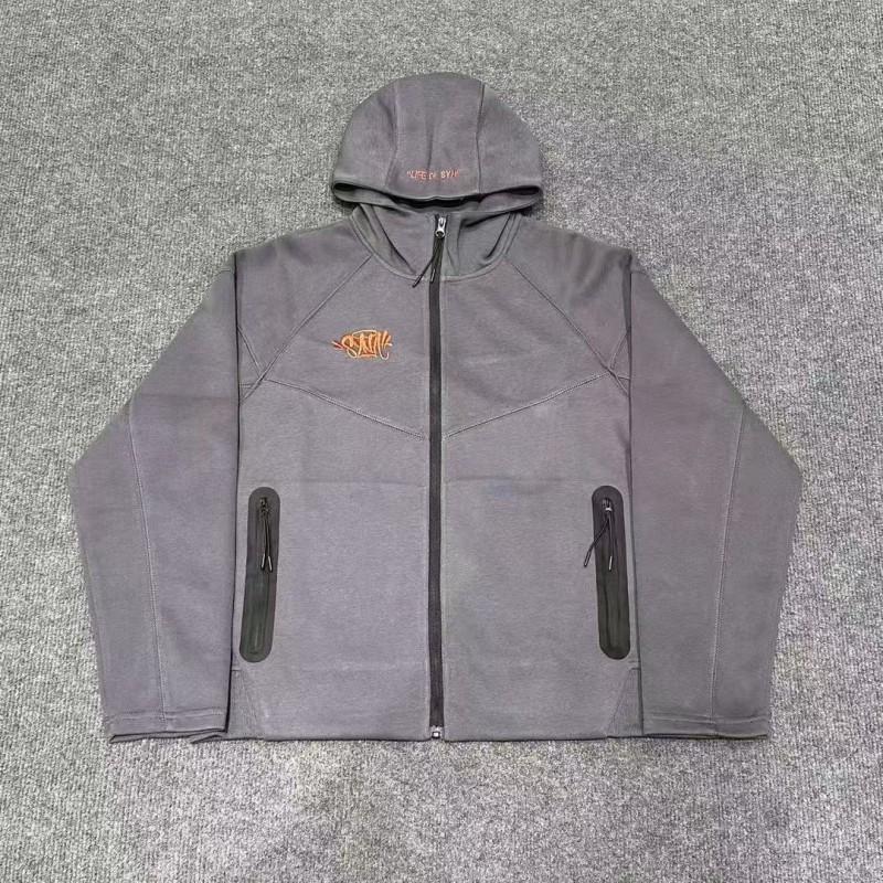 Mens Streetwear Hoodie Jogger Pants Set Casual Loose Fit Cotton Tracksuit Outfit