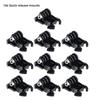Quick Release Buckle Clip Basic Base Mount For GoPro Hero 12 11 10 9 8 7 6 5 4 Insta360 X2 X3 DJI Osmo Action Camera Accessories