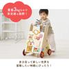 Edutē I'm Toy Baby First Walker, Тележка-толкалка, Деревянная игрушка-погремушка, Развивающая игрушка для малышей, Подарок на 1-й день рождения для мальчиков и девочек, Мягкие цвета