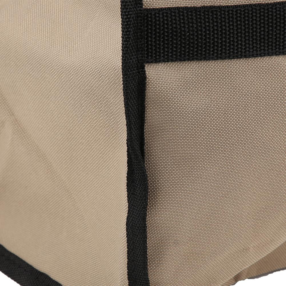 Oxford Fabric Firewood Carrier Bag Large Capacity Wood Charcoal Storage Transport   Handbag