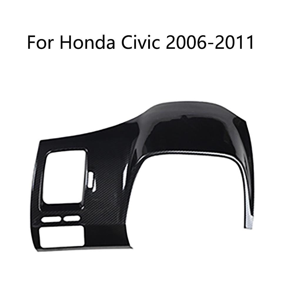 Декоративная накладка на приборную панель из углеродного волокна для Honda Civic 2006-2011