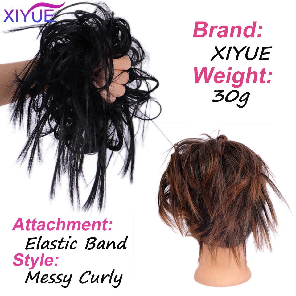Синтетический шиньон, грязная резинка для волос, резинка для волос, пучок, вьющаяся прическа, шиньон, высокотемпературная накладная резинка для волос, пончик, накидка, хвостик
