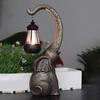 Elephant Statue Solar Light All-Weather IP44 Waterproof Solar Lamp