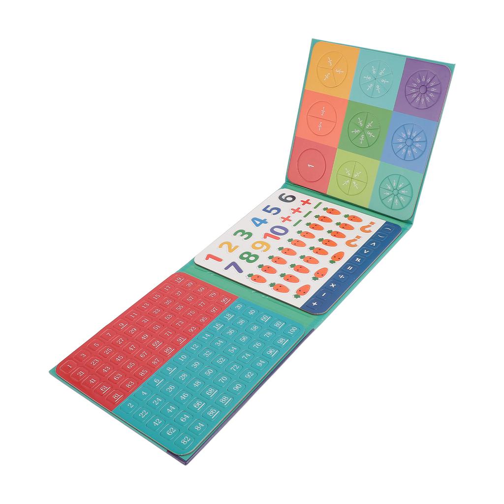 Magnetic Fraction Tiles Circles Set Manipulatives Educational Mathematical Enlightenment Elementary