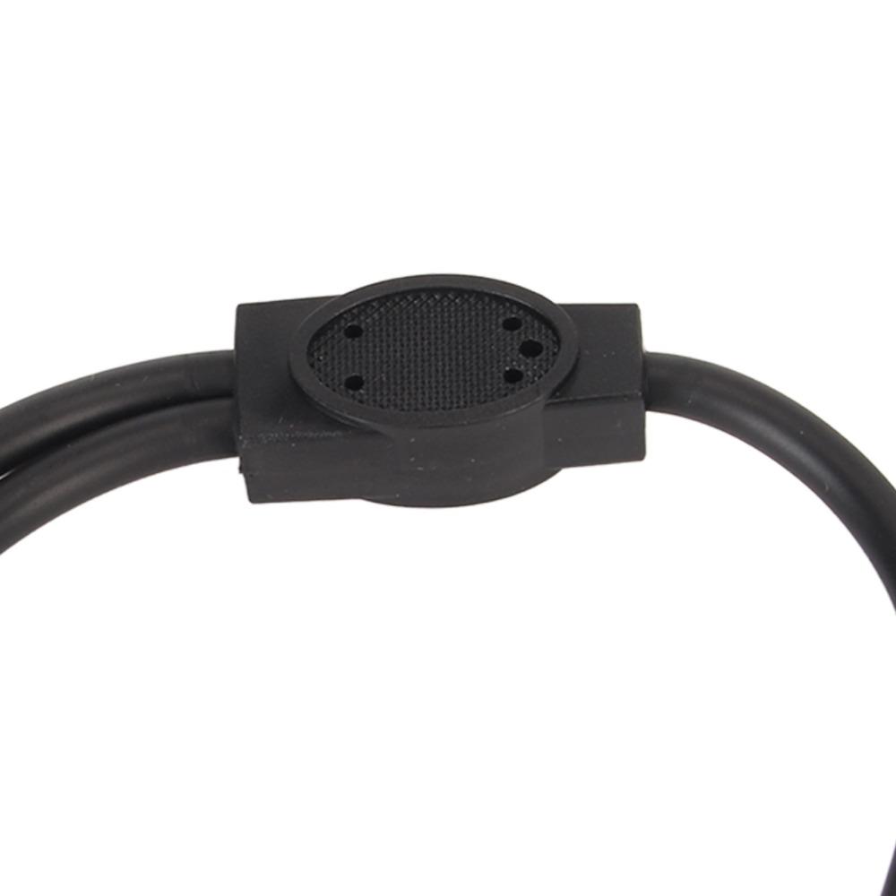 Plug and Play 6.35mm 1 to 2 Y Splitter Cable Speaker Y Extension Cable Amplifier Use