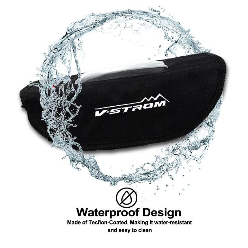 Руль мотоцикла, водонепроницаемая дорожная сумка для хранения, навигации для Suzuki VStrom V-Strom 650 1000 1050 XT DL 650 DL1000