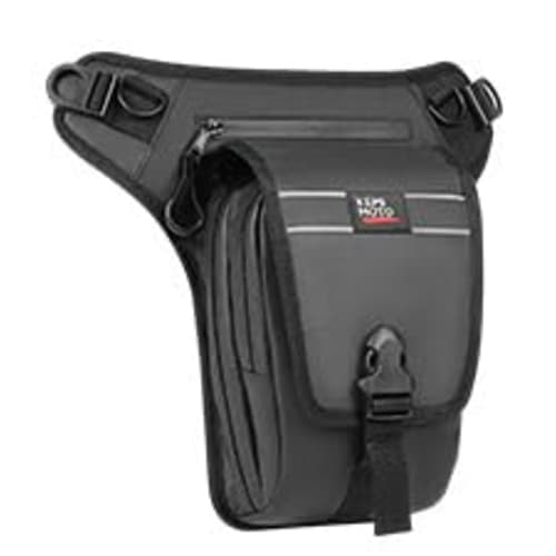 Сумка на ногу для велосипеда KEMIMOTO, емкость 2 л, сумка на ногу, сумка на бедро, 3-камерная структура, встроенный сортировочный карман, сумка на пояс для велосипеда, многофункциональная сумка на пояс, сумка на велосип