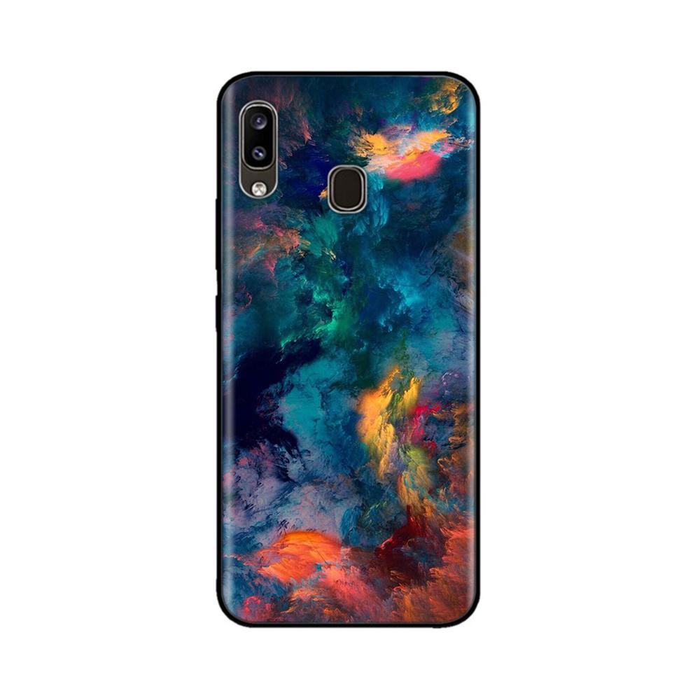 Для Samsung Galaxy A50 A30 A20 Мягкая силиконовая задняя крышка из ТПУ для Samsung Galaxy A30S A 30 A 50 A50S Защитная крышка с рисунком