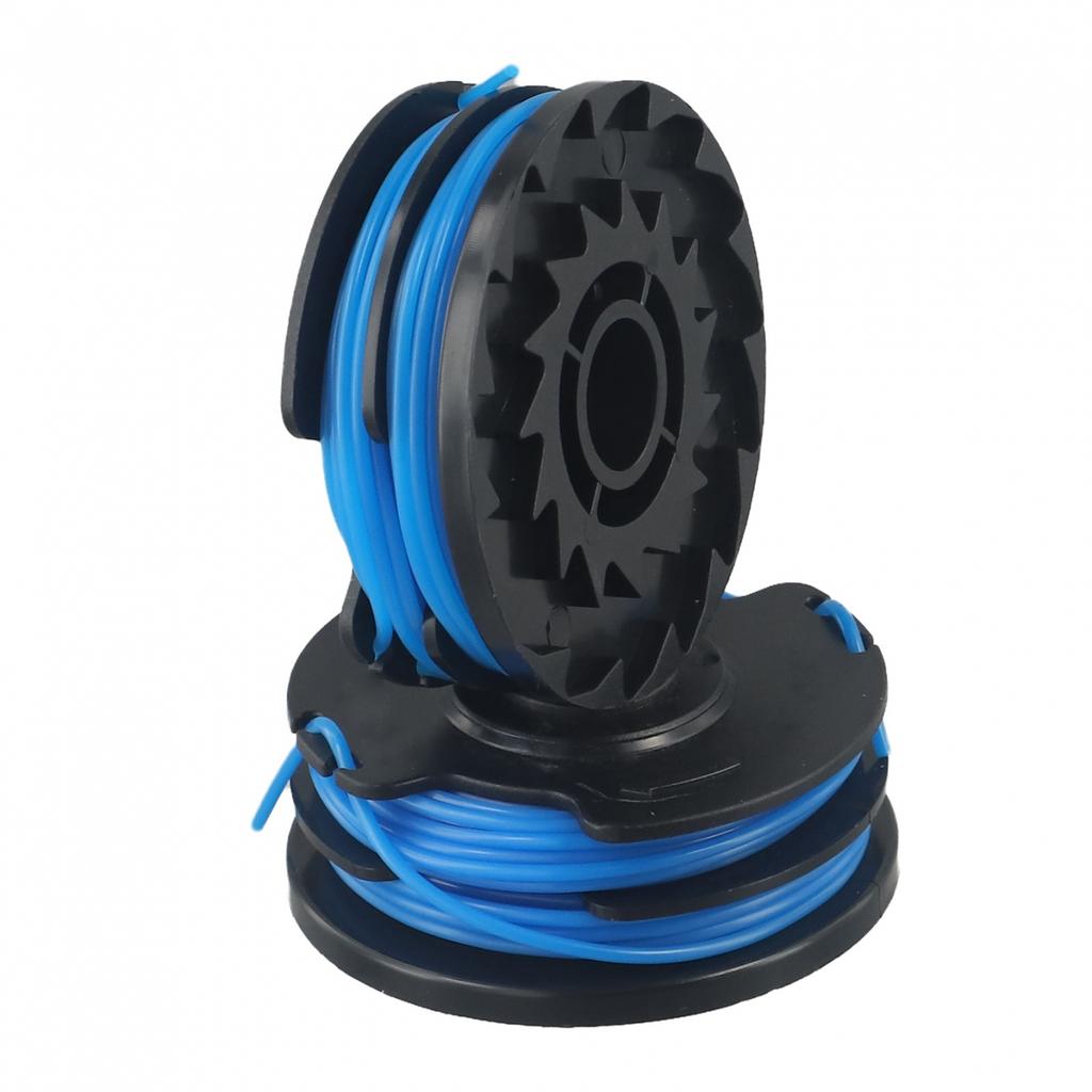 Катушки с леской с автоматической подачей двойной лески для электрического триммера