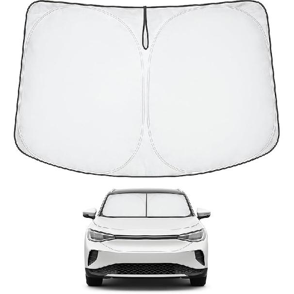 Складная солнцезащитная шторка на лобовое стекло Proadsy 2025 для RAV4, подходит для кроссовера RAV-4 SUV Crossover, TRD Off-Road, LE XLE Premium Limited.