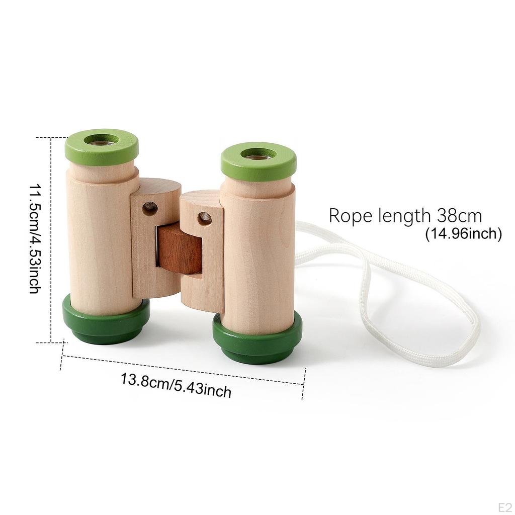Binocular for Kids Children Observation Scope Educational Nature Exploration Toy Small Telescope