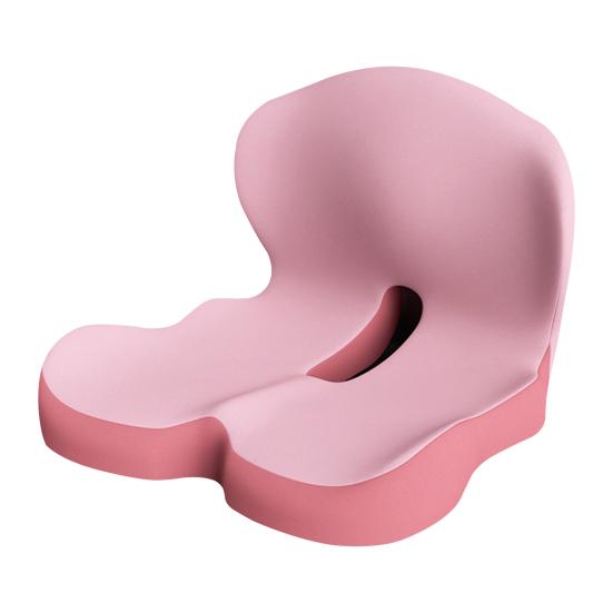 Universal Seat Cushion Anti-Slip Base Design Memory Foam Seat Cushion with Lumbar Support Ergonomic Wheelchair Cushion