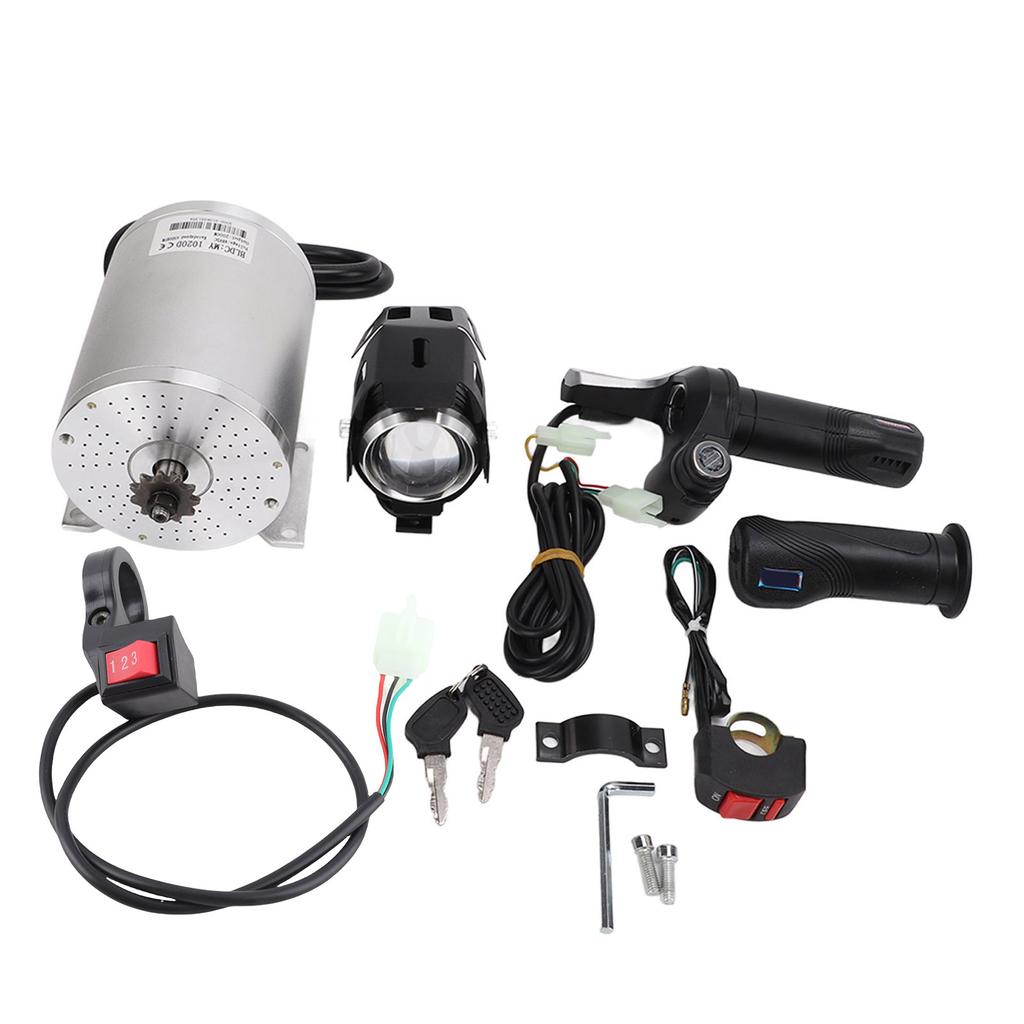 DC48V 2000W Brushless Motor Controller Kit 4500rpm Min for DIY Go Kart Electric Scooter Bike