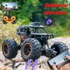 New 2.4G 1/18 Auto Photograph Camera Follow Me Alloy Rock Crawler Truck Remote Control Mini RC Car with WIFI 720P HD Camera Car Adult Kids Gift Toys